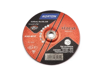 Norton tarcza tnąca Vulcan Stal A30S-BF27 230x6,4x22,23mm 66252925517