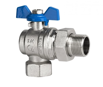 Diamond kurek kulowy 1" C.O. ze śrubunkiem kątowy ART.3232-25