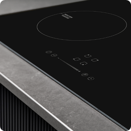 Kernau płyta idukcyjna czarna 60cm KIH64-4B