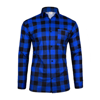 Arhem koszula flanelowa niebieska rozmiar 41-42 L ARH 72 501-L