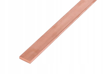 Płaskownik 15x5mm 10cm miedź M1E Z4