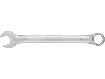 Vorel klucz płasko-oczkowy C-V 17mm satyna 51682