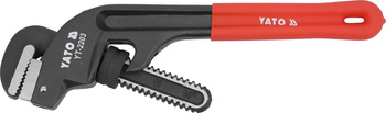 Yato klucz do rur 450mm z uchwytem PVC YT-2204