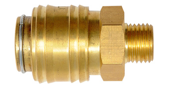 Yato szybkozłącze mosiężne gwint zewnętrzny G1/4" YT-24094