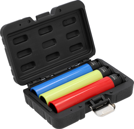 Yato zestaw nasadek długich do felg aluminiowych 3-elementowy YT-10565