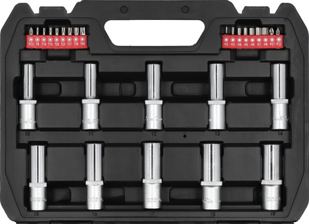 Yato zestaw narzędziowy 1/2" 60-elementowy YT-12660
