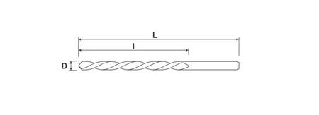 S&R wiertło do metalu serii GM 8,5mm 107800850