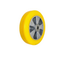 Zabi koło aluminiowo-poliuretanowe 250mm A90P