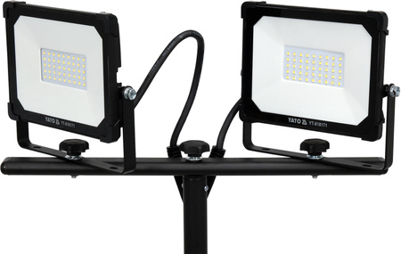 Yato reflektor SMD LED 2x30W 5700lm ze stojakiem YT-818171