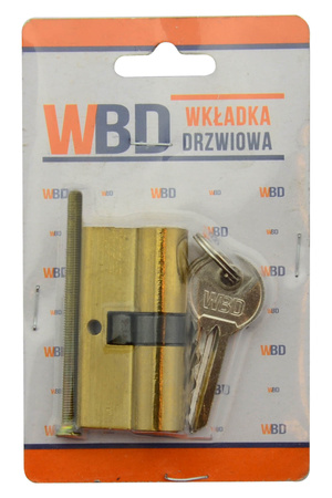Wkładka bębenkowa WBD 35/40 mosiądz