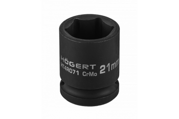 Hogert nasadka udarowa 1/2" 21mm krótka HT4R071