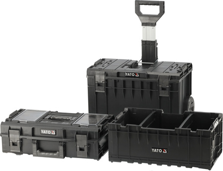 Yato zestaw skrzynek narzędziowych 42BB24P19P S1 3 sztuki YT-09161