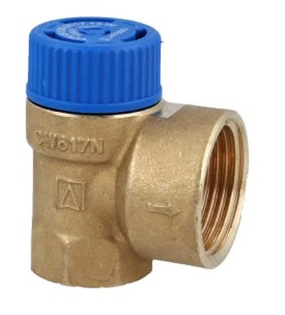 Afriso zawór bezpieczeństwa do zasobników C.W.U. MSW 6bar 1/2"x3/4" 42421