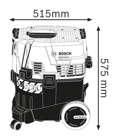 Bosch odkurzacz przemysłowy GAS 35 LAFC 06019C3200