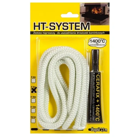 Domer zestaw naprawczy do kominka HT-System 6mm 11456