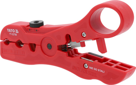 Yato ściągacz izolacji RG59 RG6 RG7 RG11 YT-22760