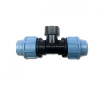 Unidelta trójnik gw 20x1/2" PE 603620