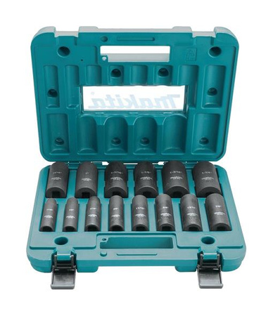 Makita zestaw nasadek udarowych długich 1/2" 14-elementowy B-52308