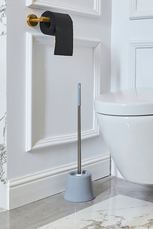 AWD Interior szczotka toaletowa szara AWD02021906