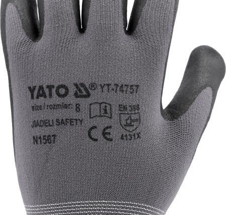 Yato rękawice nitrylowe nakrapiane rozmiar 9 YT-74758