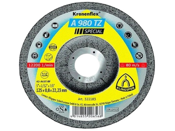Klingspor tarcza do cięcia A 980 TZ 125x0,8x22,23 322183