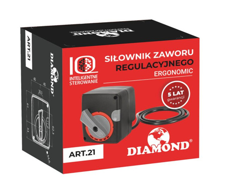 Diamond siłownik zaworu regulacyjnego Ergonomic ART.21