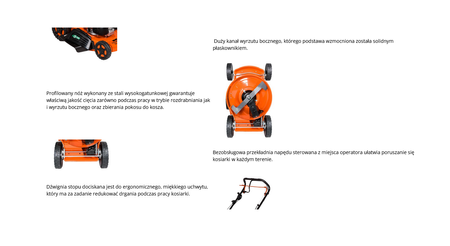 Oleo-Mac kosiarka spalinowa GMC 48 PK ALLROAD4 bez napędu 66119237E5