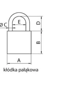 Abus kłódka Titalium 727TI/40 40mm 2 sztuki KD-AB-014