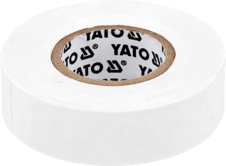 Yato taśma izolacyjna biała 19mmx20m YT-81656