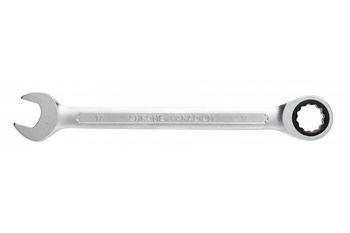 Hogert klucz płasko-oczkowy 27mm z grzechotką HT1R027