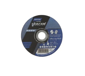 Norton tarcza tnąca Vulcan Metal Inox 125x1,6x22,23mm 66252925434
