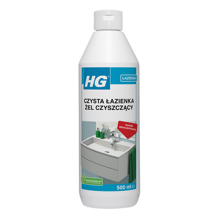 HG Czysta Łazienka żel czyszczący 500ml