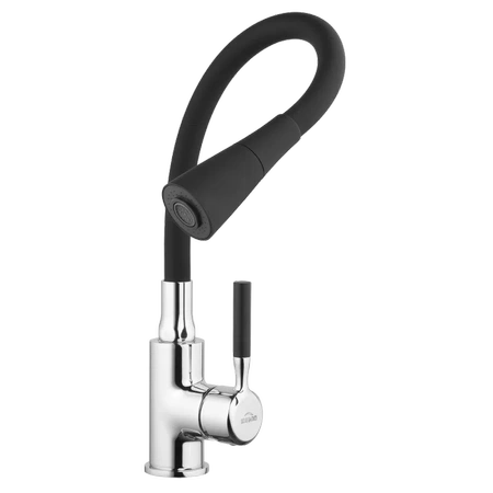 Invena bateria zlewozmywakowa Pogo czarna BZ-80-L04