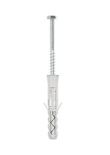 Wkręt-met kołek rozporowy z wkrętem z łbem sześciokątnym KKX 14x80x120mm KKX-14120