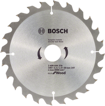 Bosch tarcza pilarska Eco for Wood 190x30mm 2608644376