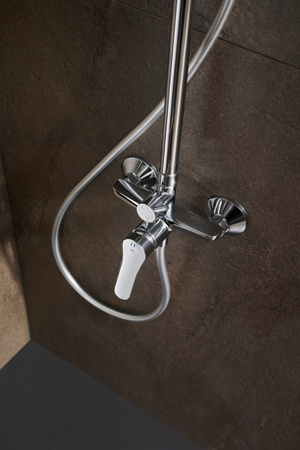 KFA Armatura deszczownia Morris z baterią natryskową chrom 5246-910-00