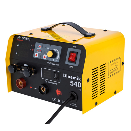 Magnum prostownik inwerterowy Dinamik 540 V.2 12/24V 230V z rozruchem