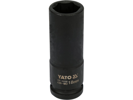 Yato nasadka udarowa 1/2" 18mm długa YT-1038
