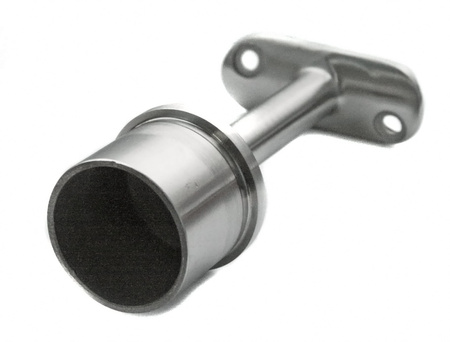 Podpora poręczy 42,4mm wklejana w słupek 42,4x2mm AISI 304 szlif