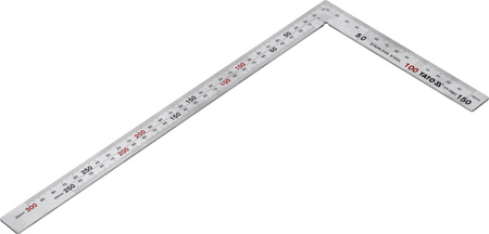 Yato kątownik stalowy 150x300mm inox YT-7083