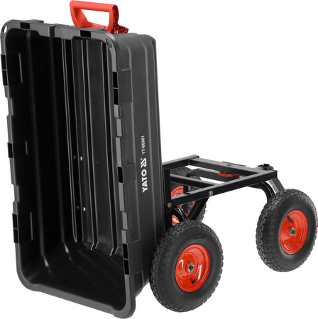 Yato wózek transportowy XXL 550kg z wywrotką YT-86961