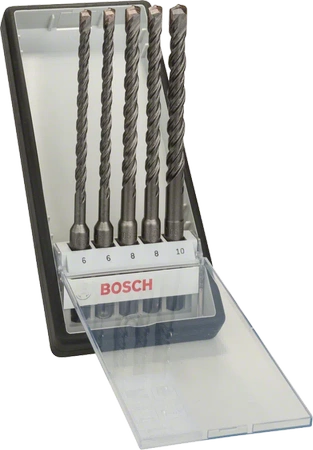 Bosch zestaw wierteł do młotów SDS plus-5 Robust Line 5-elementowy 2607019928