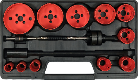 Yato zestaw otwornic uniwersalnych 19-76mm 15-elementowy YT-3381