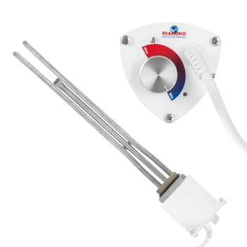 Diamond grzałka elektryczna 6/4" 2000W z termostatem ART.42.GRZ.40-2KW