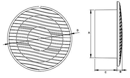 Dospel wentylator domowy sufitowy NV 10S 007-0438