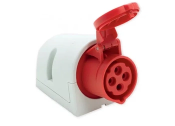 PCE gniazdo stałe 32A 4P 400V IP44 124-6