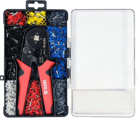 Yato szczypce do zaciskania konektorów tulejowych YT-23052