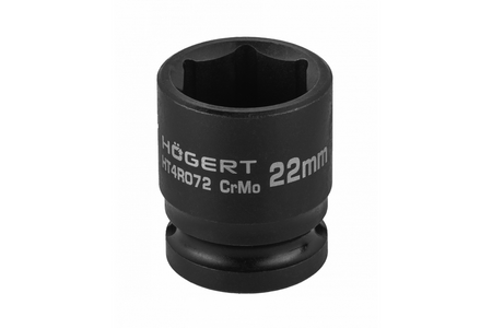 Hogert nasadka udarowa 1/2" 22mm krótka HT4R072