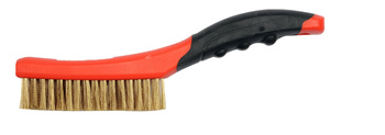 Yato szczotka druciana 4-rzędowa rączka plastikowa YT-6344