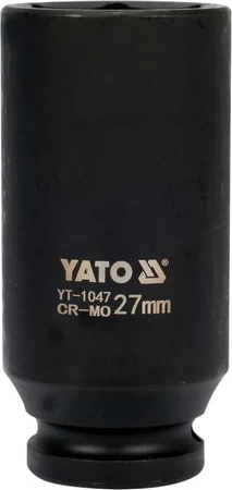 Yato nasadka udarowa 1/2" 27mm długa YT-1047